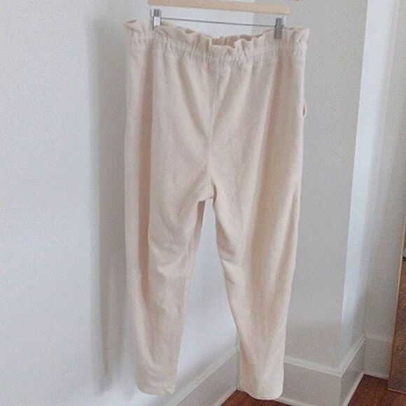 NWT Universal Thread terry textured high waist jogger paper bag style XXL - Picture 6 of 9